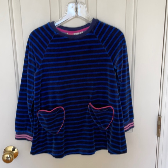 Mini Boden Other - Mini Boden girls tunic top size 7-8 velour